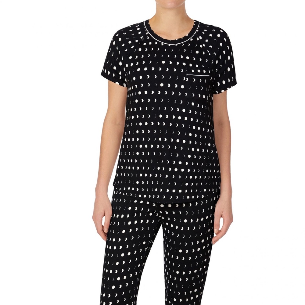 Kate Spade ♠️ Print Brushed Jersey Pajamas